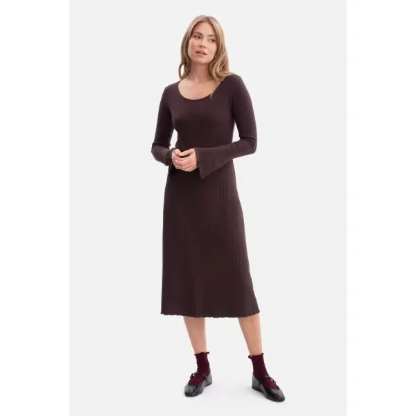  Rochie BEWEAR B308 CIOCOLATA NEAGRA 