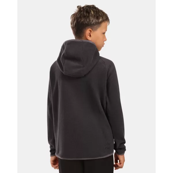  Hanorac fleece pentru băieți KILPI FLOND-JB ZJ0202KI NEGRU 