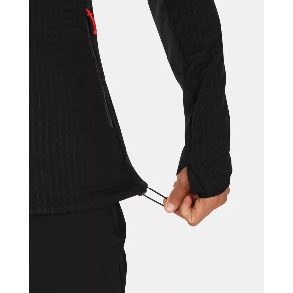  Hanorac pentru bărbați din fleece KILPI FRENI-M ZM0203KI NEGRU 
