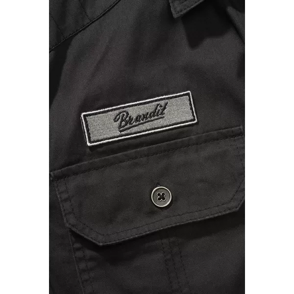  Cămaşă BRANDIT 4033 NEGRU 