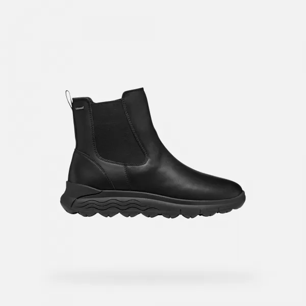 Pantofi de dama GEOX SPHERICA 4X4 ABX G009462 NEGRU 
