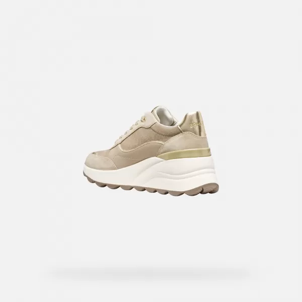  Adidași de damă GEOX SPHERICA EC13 G009316 CREMOS 