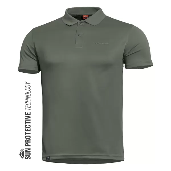  tricou PENTAGON ANASSA POLO K09017 VERDE CAMO 