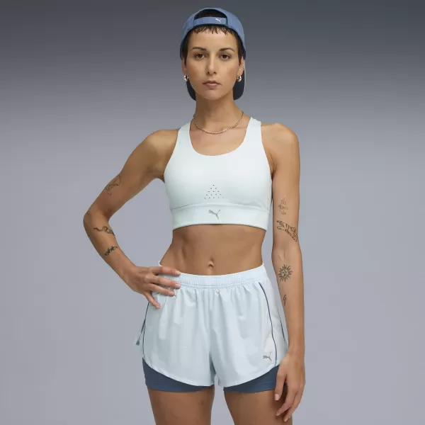  Sutienul doamnei PUMA PWRBREATHE RUN BRA 52507497 STICLĂ DE MARE 