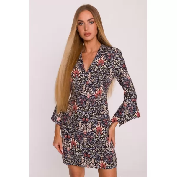  Rochie MOE M877 NEGRU 