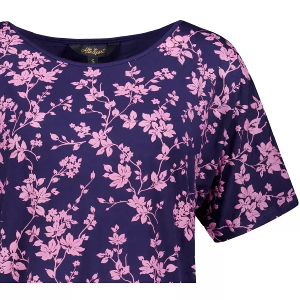  Tricou pentru femei ALTISPORT GYLDA ALBASTRU ÎNCHIS 