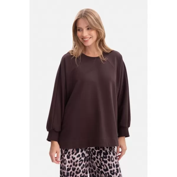  Hanorac de dama BEWEAR B306 CIOCOLATA NEAGRA 