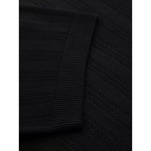  Tricou pentru bărbați OMBRE OM-POSS-0158 NEGRU 