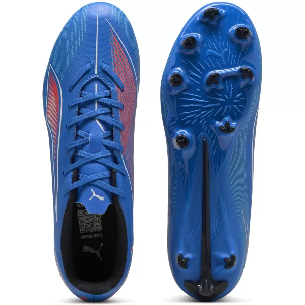 Pantofi pentru bărbați PUMA ULTRA 6 PLAY FG/AG 10853201 ULTRA BLUE/WHITE/GLOWING RED 