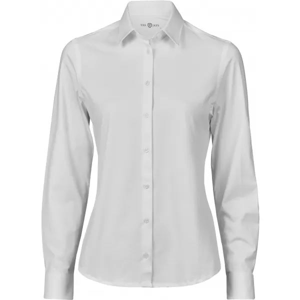  Cămașă de damă TEE JAYS | TJ 4031 ALB 