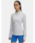 Tricou pentru femei UNDER ARMOUR UA LAUNCH PRO HALF ZIP 1379349-014 GRI