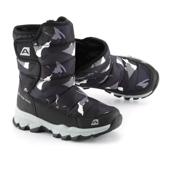  Pantofi pentru copii ALPINE PRO IREMO NEGRU 