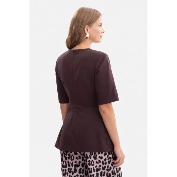  Bluza de dama BEWEAR B305 CIOCOLATA NEAGRA 