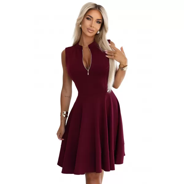  Rochie NUMOCO 573-4 BURGUNDIA 