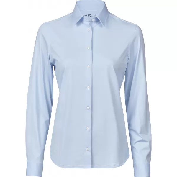  Cămașă de damă TEE JAYS | TJ 4031 ALBASTRU DESCHIS 