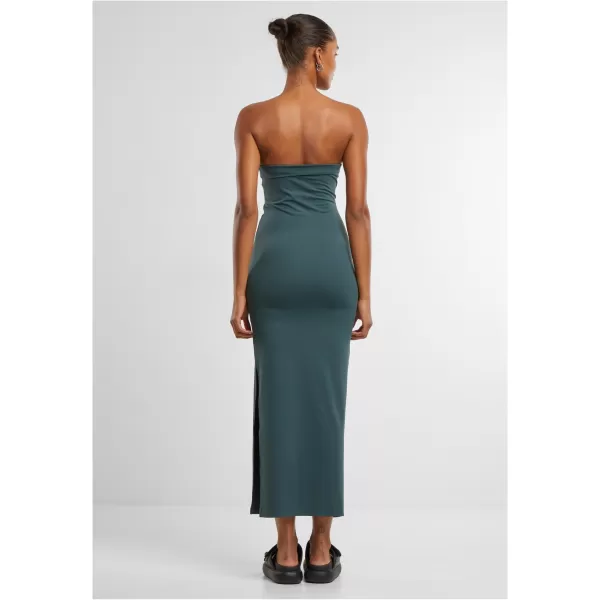  Rochie URBAN CLASSICS TB7468 VERDE STICLA 