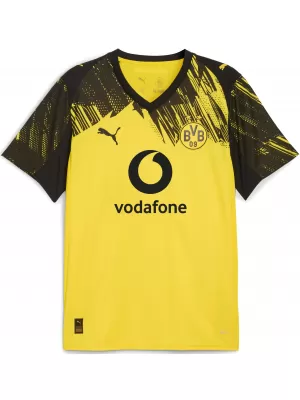 Jersey pentru bărbați PUMA BVB HOME JERSEY REPLICA 78008801 FASTER YELLOW/ GALBEN MAI RAPID/PUMA NEGRU