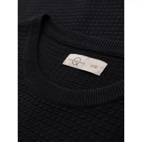  Tricou pentru bărbați OMBRE OM-TSCT-0253 NEGRU 