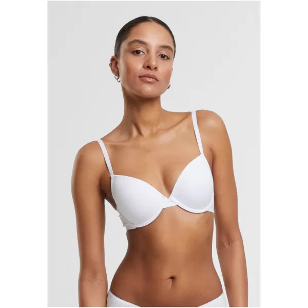 Sutien de damă URBAN CLASSICS TB7652A ALB/ALB 
