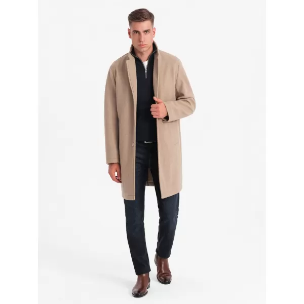  Paltoane OMBRE OM-COWC-0104-new BEJ 