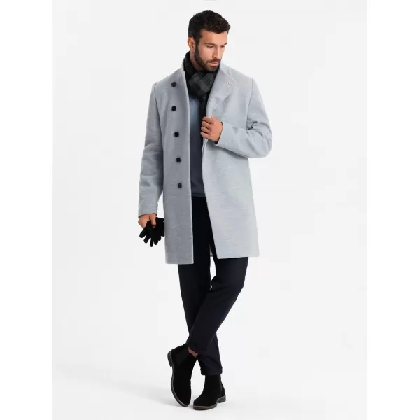  Haina masculină OMBRE OM-COWC-0141 MELANGE GRI 