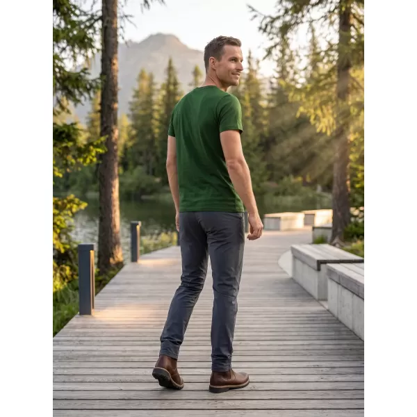  Tricou pentru bărbați cu mâneci scurte ALTISPORT ALM193129 STICLĂ 