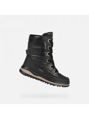 Cizme de iarnă pentru fete GEOX ADELHIDE AB J16EWA0LVBCC9999 NEGRU