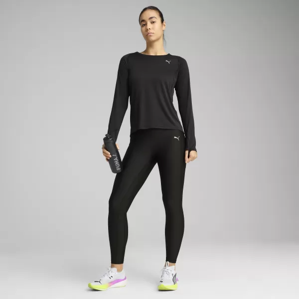  Cămaşă PUMA W RUN VELOCITY LONG SLEEVE (POLY) 52658101 PUMA NEGRU 