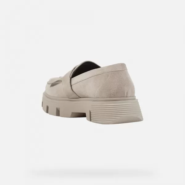  Mocasini de dama GEOX VILDE CREMOS 