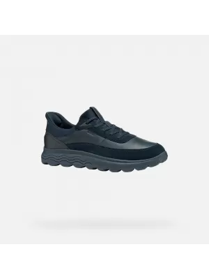 Adidași pentru bărbați GEOX SPHERICA PLUS G011480 ALBASTRU ÎNCHIS