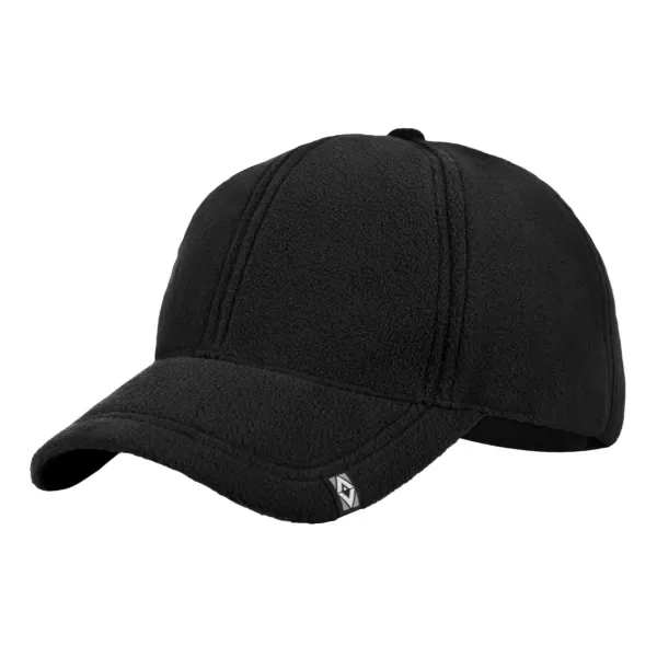  Capac PENTAGON FLEECE BB CAP D13045 NEGRU 