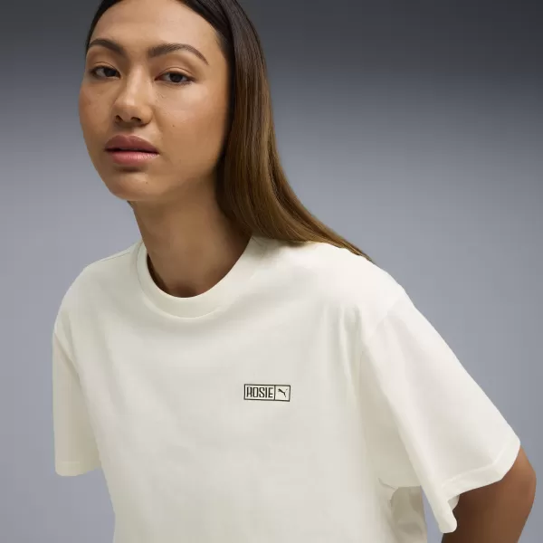  Cămaşă PUMA X ROSÉ TEE 63380677 ALB CALD 