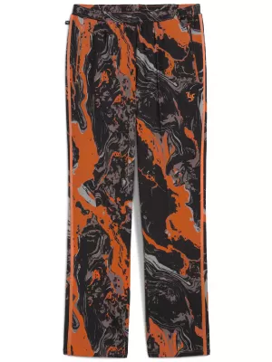 Pantaloni de trening pentru bărbați PUMA LAFRANCE HEEM ERA SWEAT 63247201 PORTOCALIU GLO/AOP