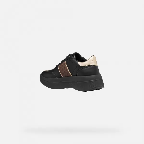  Adidași de damă GEOX SPHERICA ECUB-3 G009711 NEGRU 
