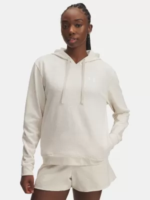 Hanorac de dama UNDER ARMOUR UA RIVAL TERRY HOODIE 6005511-783 MARO