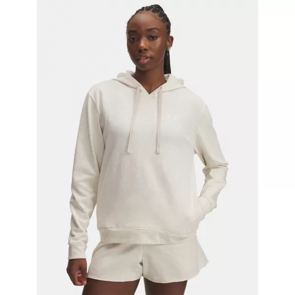  Hanorac de dama UNDER ARMOUR UA RIVAL TERRY HOODIE 6005511-783 MARO 