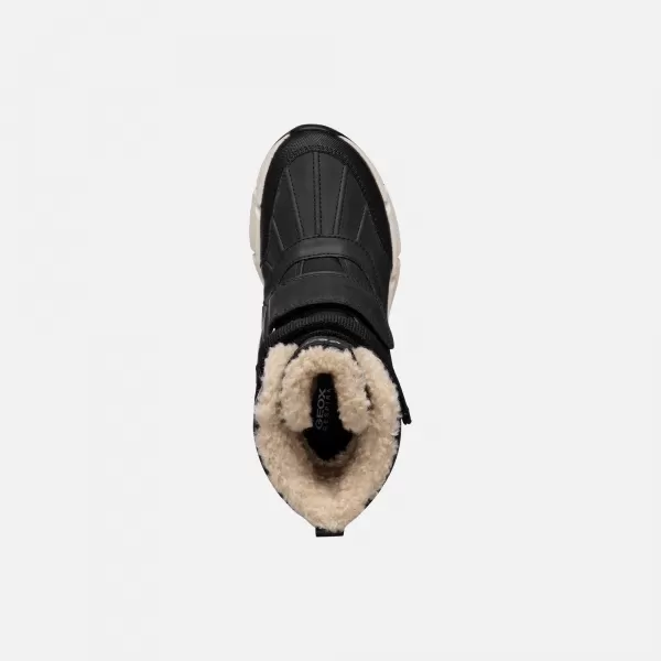  Botine pentru baieti GEOX FLEXYPER PLUS J46LCF0MEFUC9999 NEGRU 