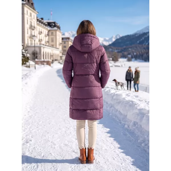  Palton de damă KIXMI VENECIA VIOLET 