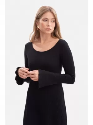 Rochie BEWEAR B308 NEGRU