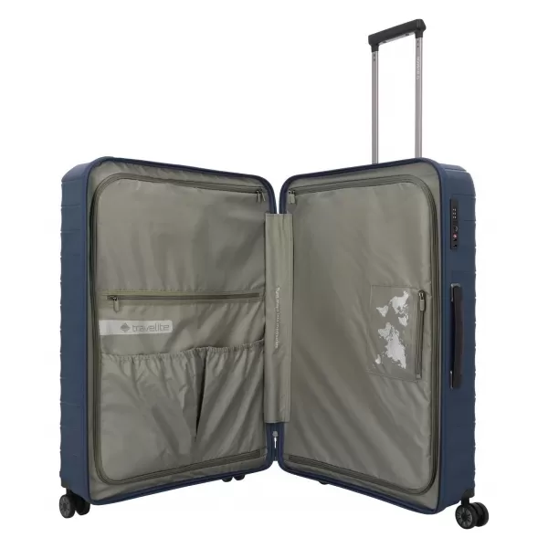  Valiză TRAVELITE MOOBY L ALBASTRU 