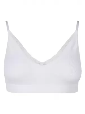 Sutien de damă URBAN CLASSICS TB7657A ALB/ALB