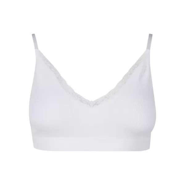  Sutien de damă URBAN CLASSICS TB7657A ALB/ALB 