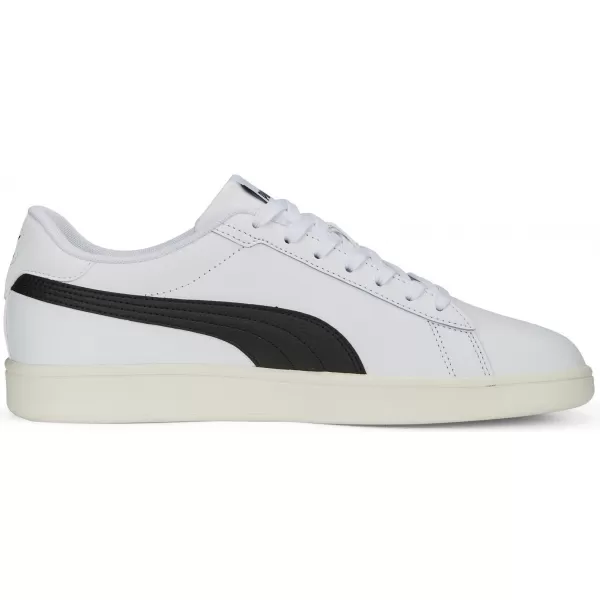  Pantofi pentru bărbați PUMA SMASH 3.0 L 39098703 PUMA ALB/NEGRU/AURIU/FILDEȘ 