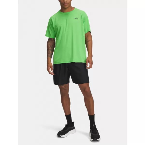  Pantaloni scurți pentru bărbați UNDER ARMOUR UA TECH WOVEN WORDMARK SHORT NEGRU 