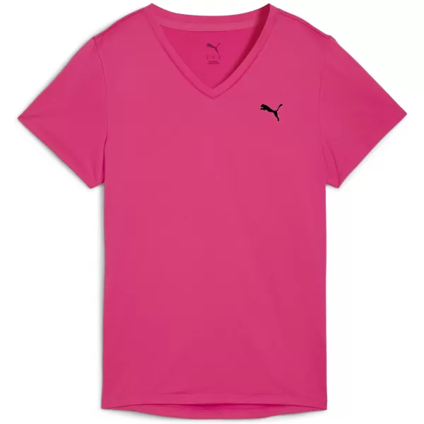  Cămaşă PUMA W TAD ESSENTIAL VNECK TEE 52589099 ROZ STRĂLUCITOR 