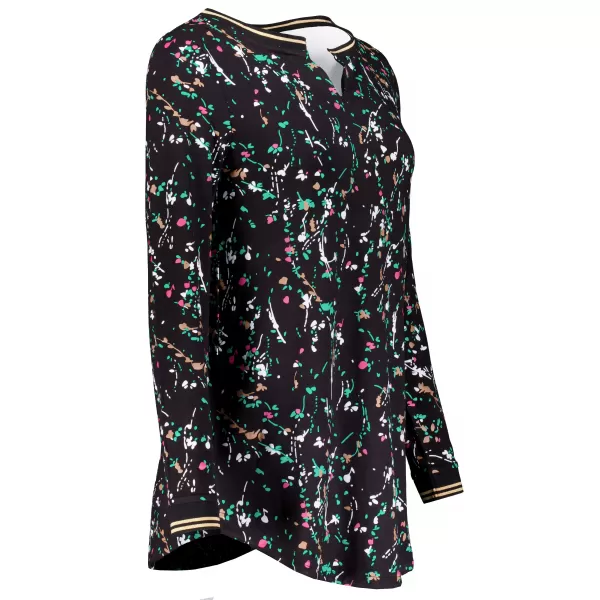  Tricou lung de damă ALTISPORT GUSSIE NEGRU 