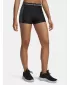 Pantaloni scurți de damă UNDER ARMOUR UA HG RIB SHORTY 6004852-001 NEGRU