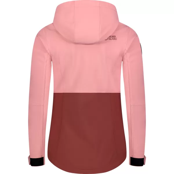 Anorac softshell pentru femei NORDBLANC NBWSL8275 ROZ DESCHIS 