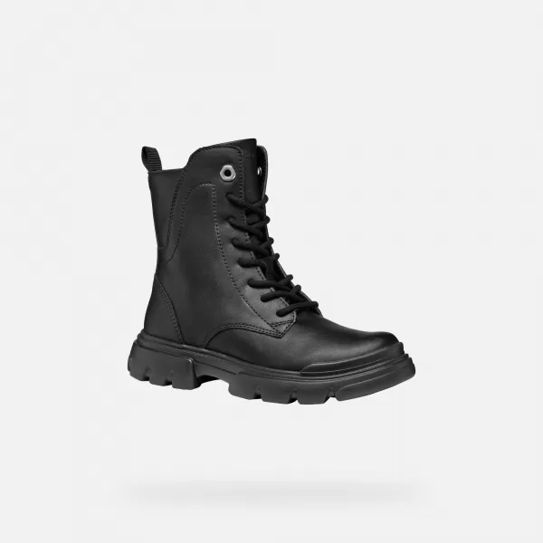  Botine pentru fete GEOX JUNETTE J56HVB000BCC9999 NEGRU 