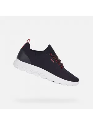 Adidași pentru bărbați GEOX SPHERICA G002561 ALBASTRU ÎNCHIS